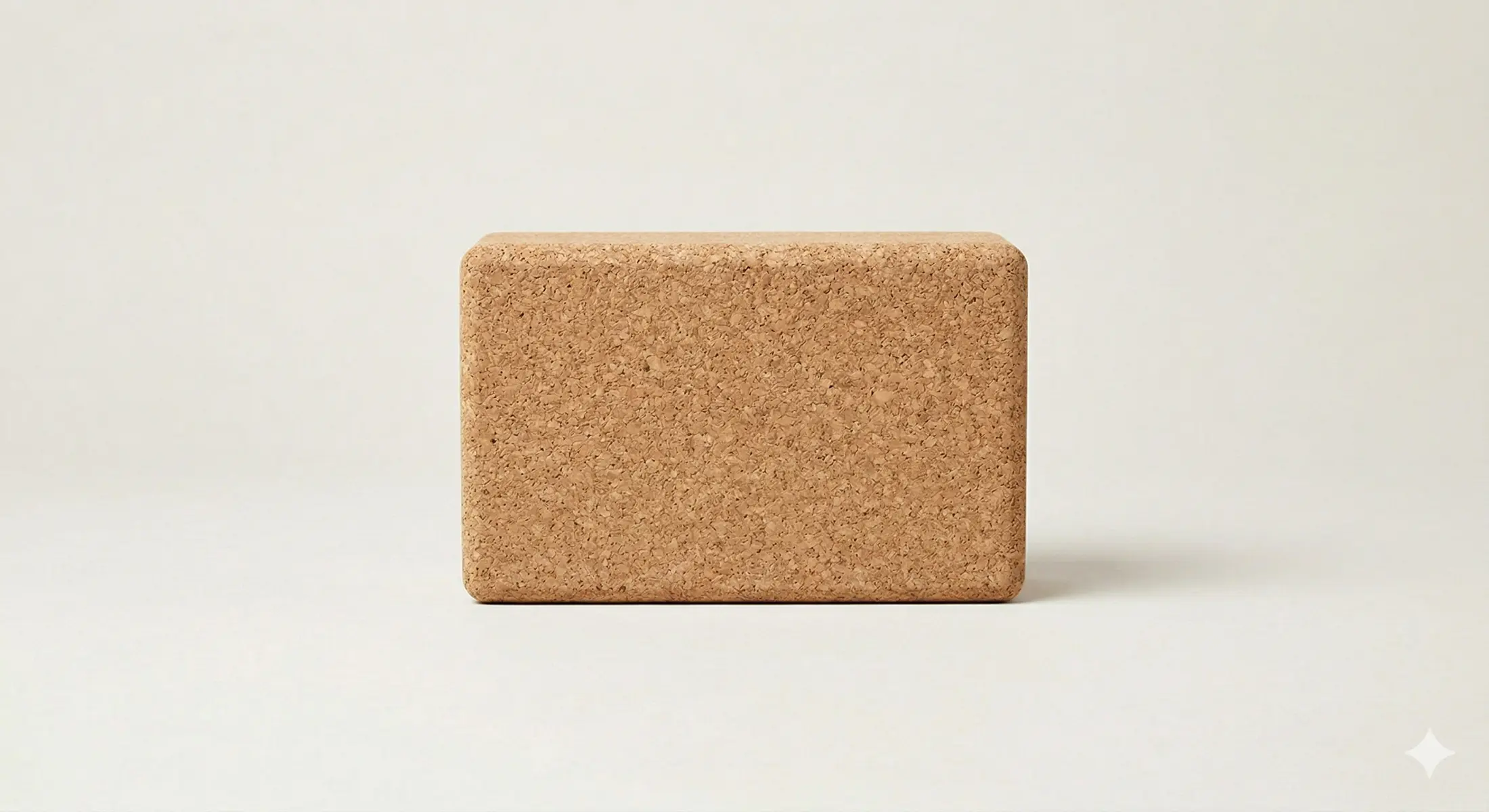 Natural Cork Yoga Block